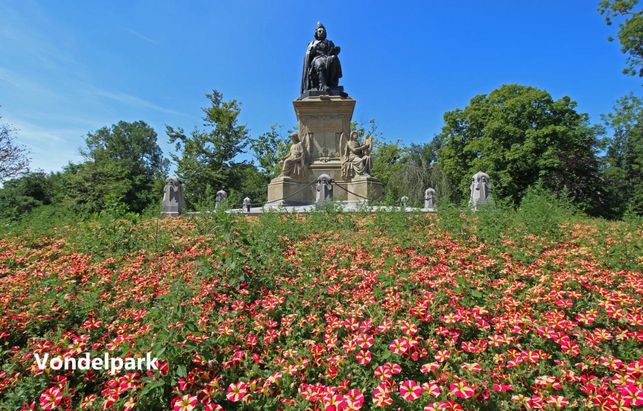 New Monumental Garden View Studio Amszterdam Szoba fotó